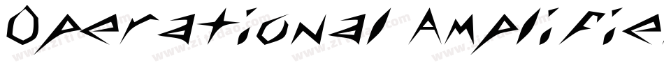 Operational Amplifier字体转换